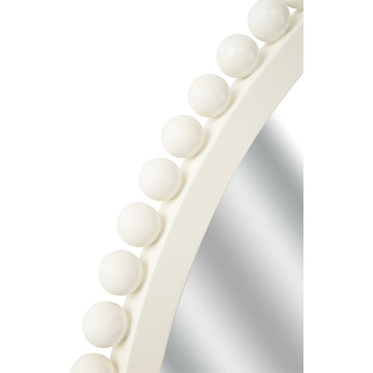 Tacna Mirror by Chelsea House in cream, clear, plain. Made from wood/mirror in a modern style.