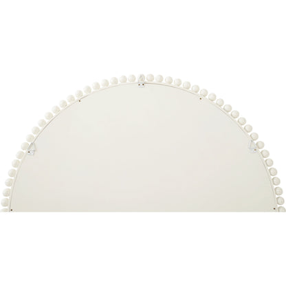 Tacna Mirror by Chelsea House in cream, clear, plain. Made from wood/mirror in a modern style.