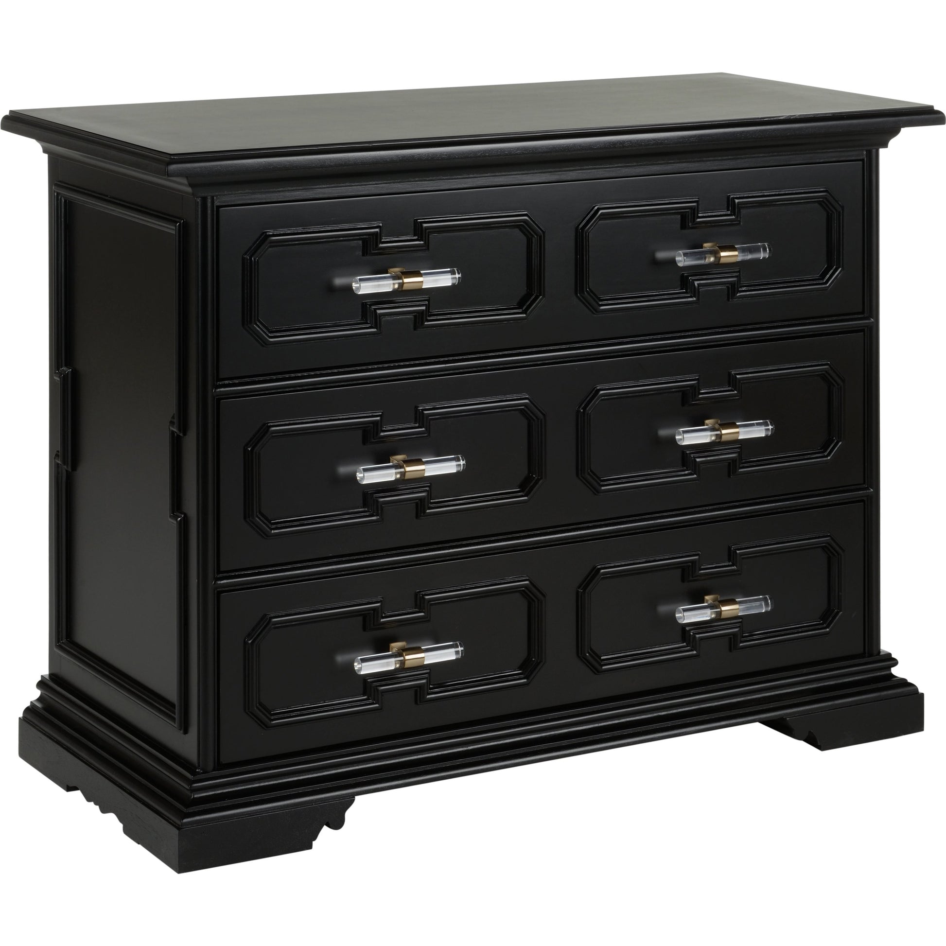 River Street Chest by Chelsea House in white. Made from wood in a traditional style.