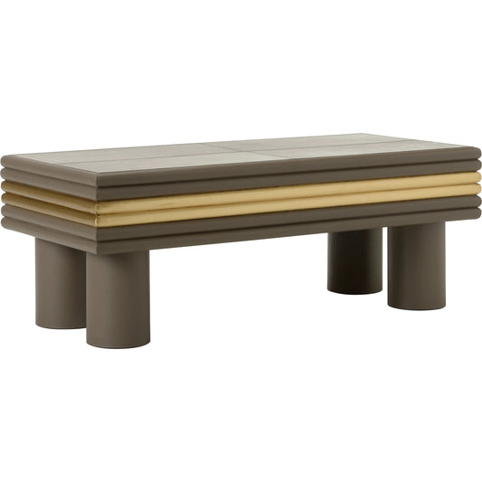 Coulter Leather Cocktail Table by Chelsea House in gray. Made from unique in a unique style.
