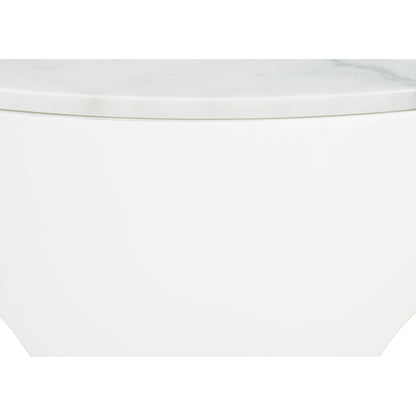 Aqueduct Cocktail Table by Chelsea House in natural white, blue, antique & gold leaf. Made from unique in a modern style.