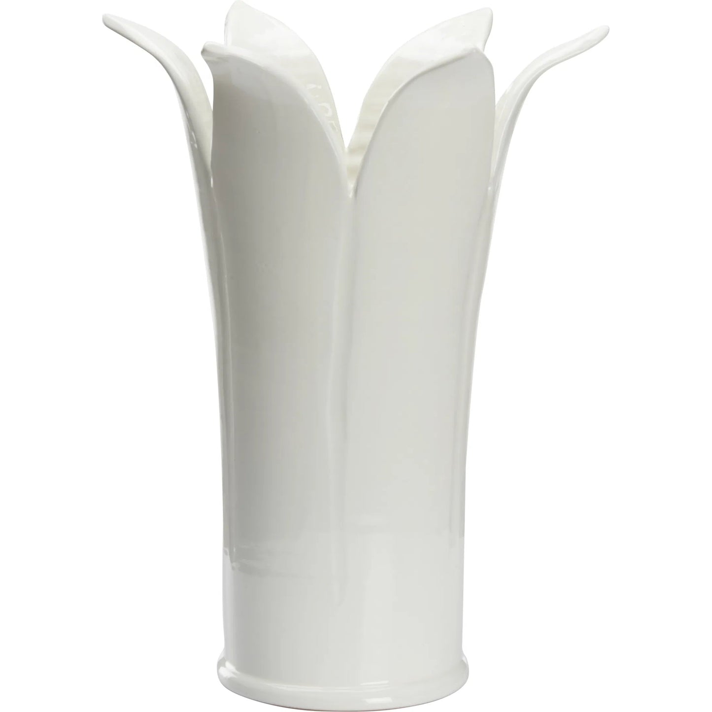 001 SI-2105782 | Primary Silo | Lily Flowered Umbrella Stand by Chelsea House in cream glaze. Made from unique in a transitional style.