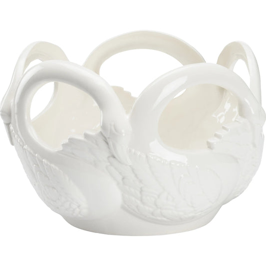 Swan Bowl by Chelsea House in white. Made from unique in a unique style.