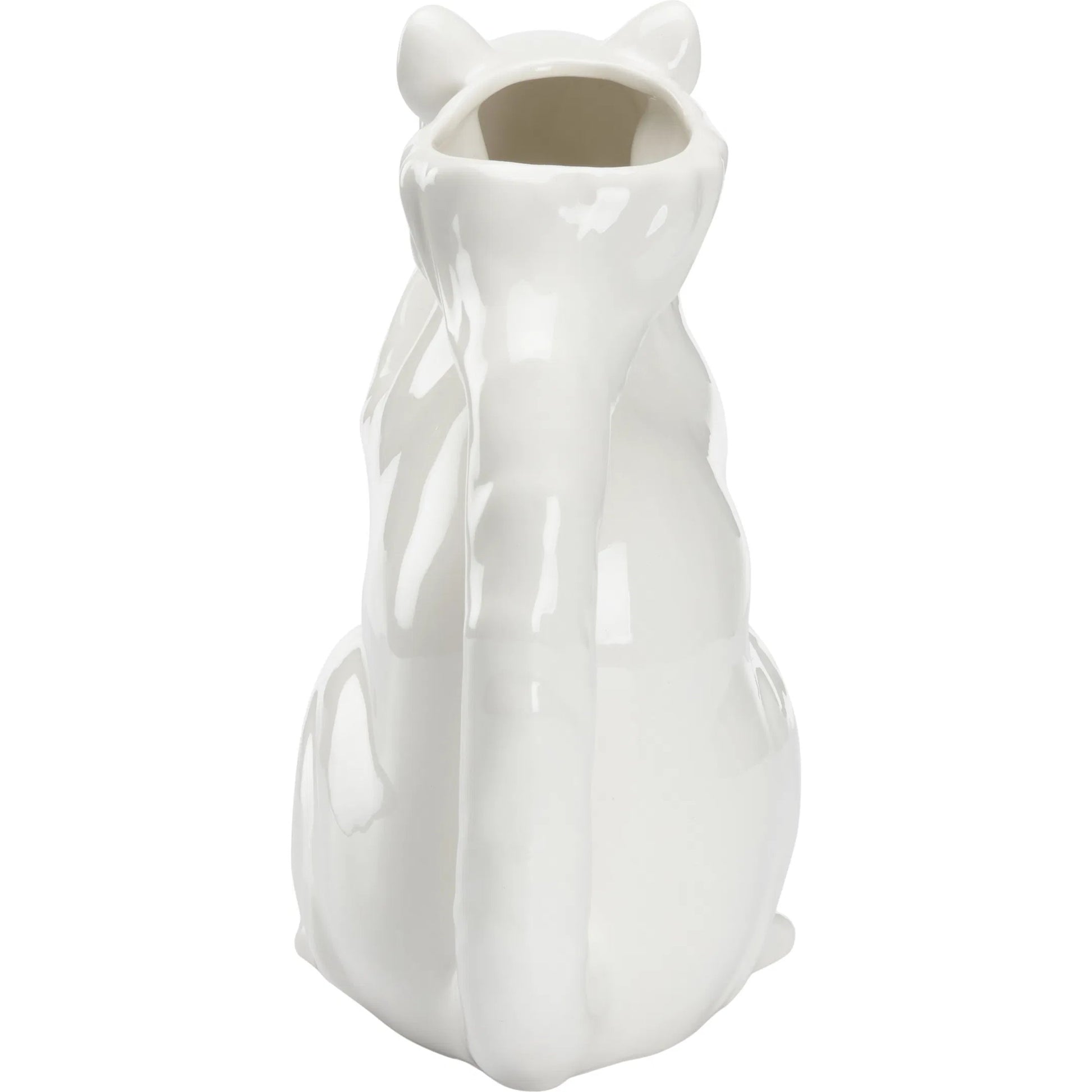 Squirrel Pitcher by Chelsea House in white glaze. Made from unique in a cottage & farmhouse style.
