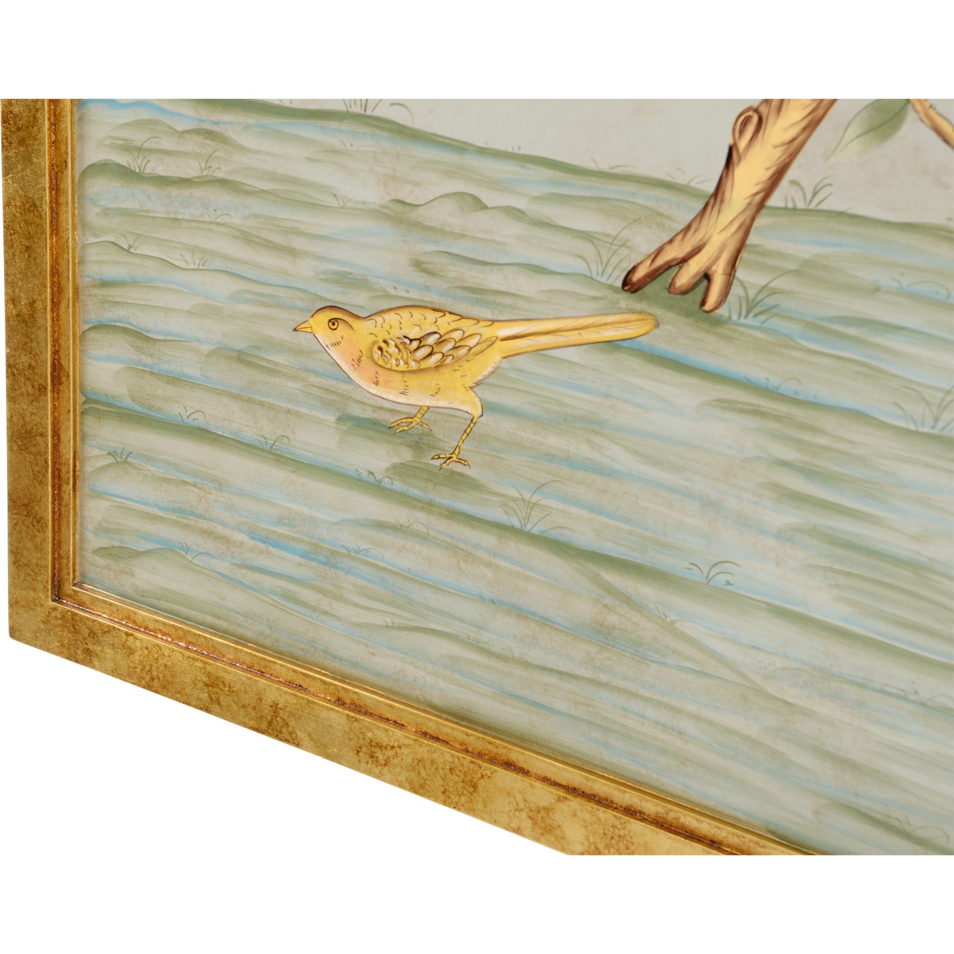 Chinese Panels (Set of 2) by Chelsea House. Made from fretwork with gold finish in a eclectic & global style.