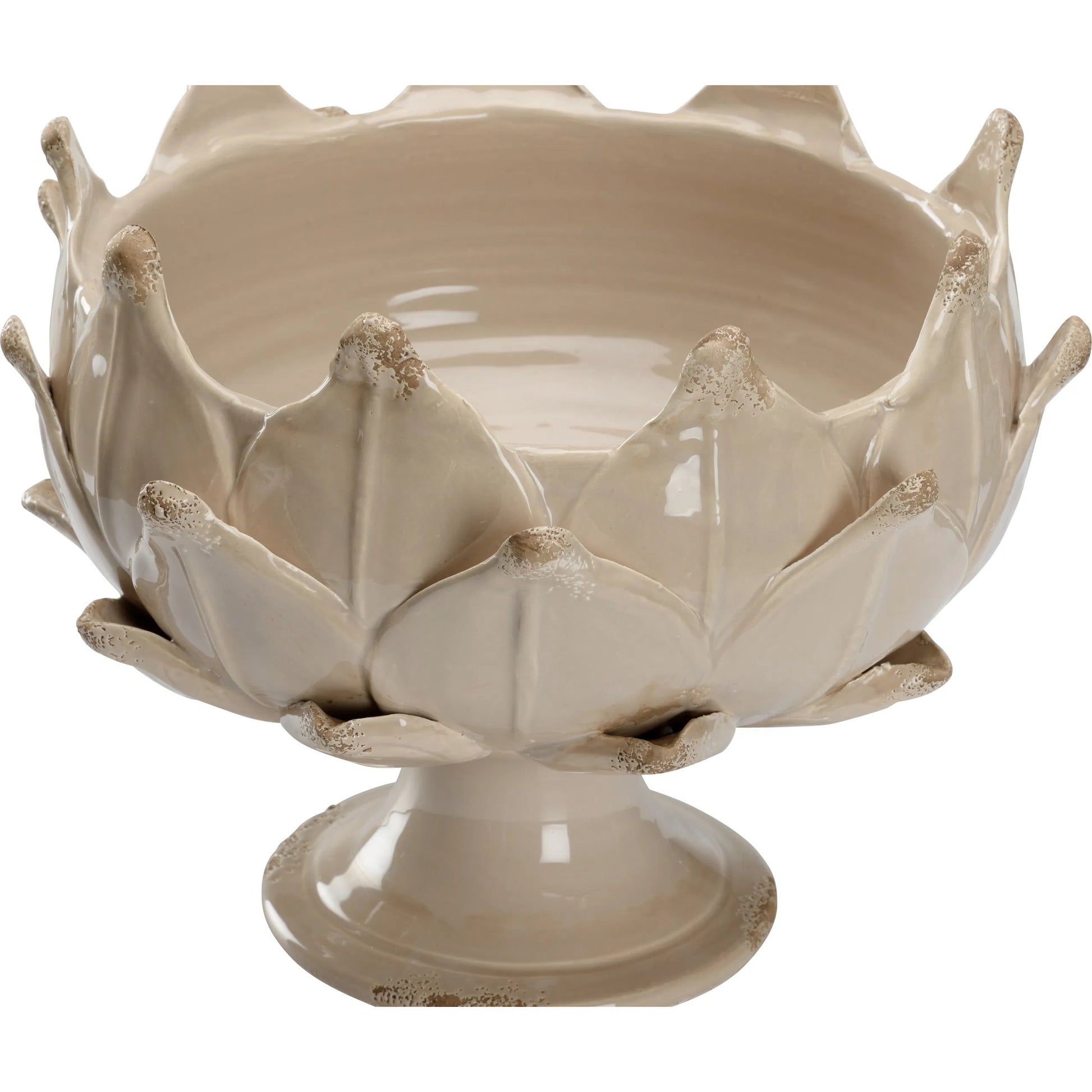 Leaf Vase by Chelsea House. Made from porcelain in a traditional style.