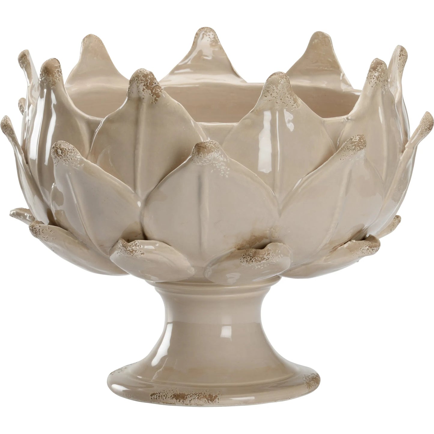 022 SI-2334879 | Primary Silo | Leaf Vase by Chelsea House. Made from porcelain in a traditional style.