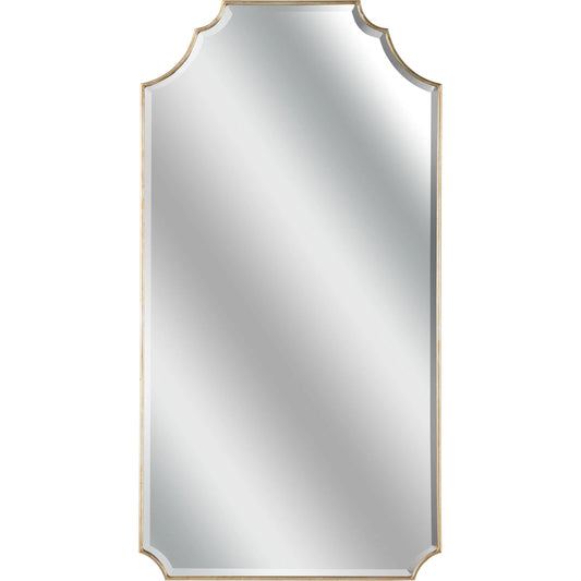 Brighton Mirror by Chelsea House in antique silver leaf, beveled. Made from unique in a unique style.