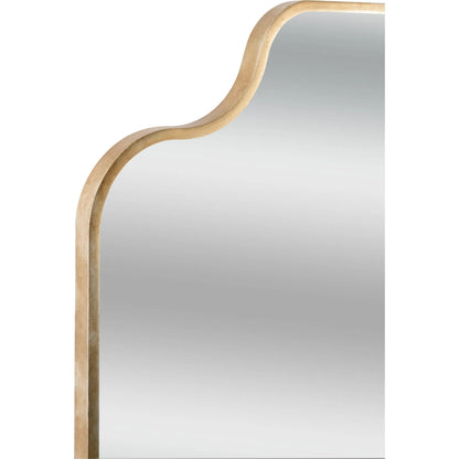 Sartilly Mirror by Chelsea House in antique silver leaf, clear. Made from unique in a unique style.