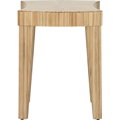 Jigsaw Side Table by Chelsea House in natural brown. Made from unique in a unique style.