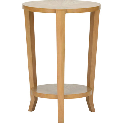 Pasha Two Tier Side Table by Chelsea House in natural brown. Made from unique in a transitional style.