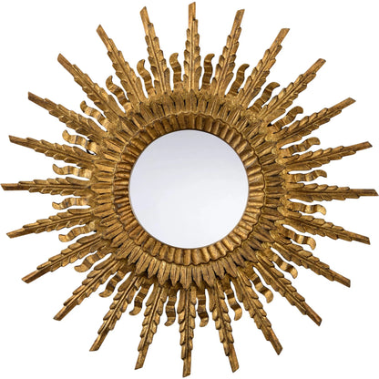 Lumiance Mirror by Chelsea House in antique gold, clear. Made from unique in a traditional style.