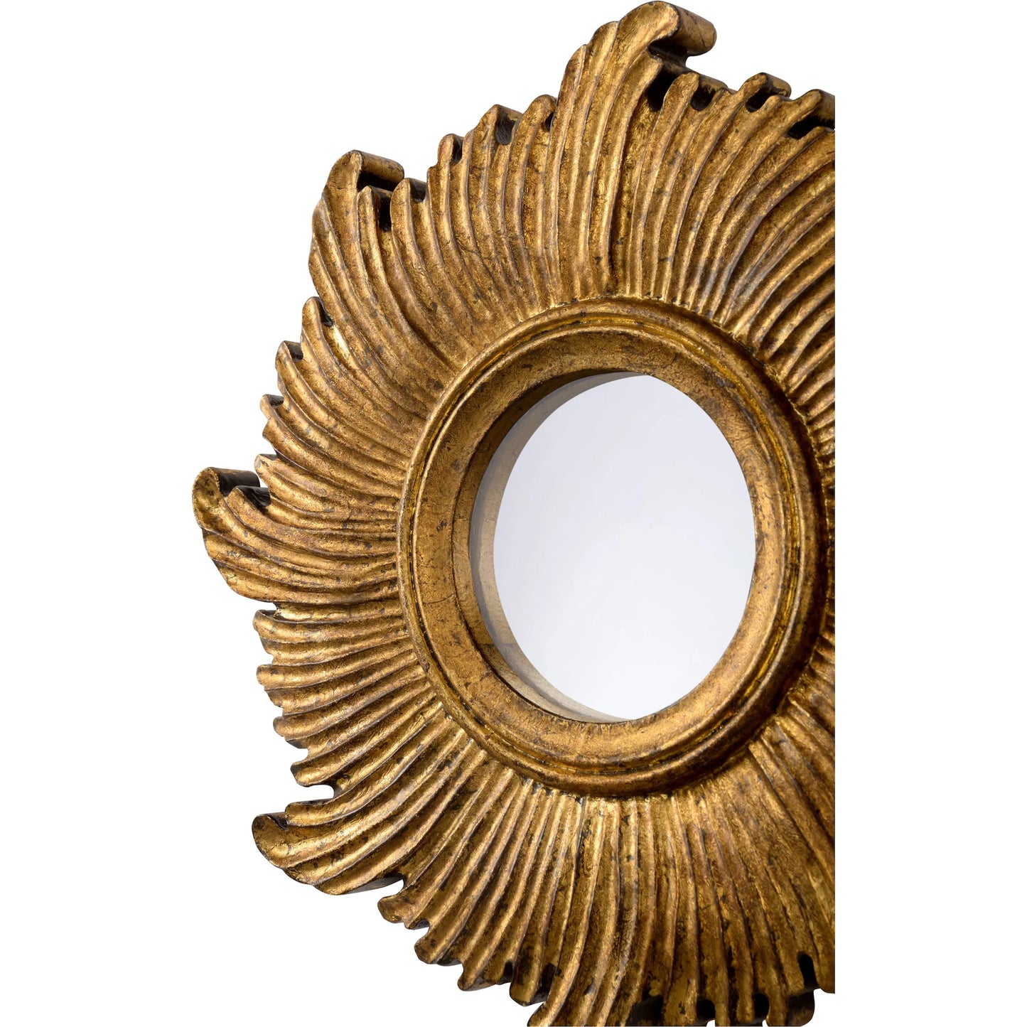 002 SI-2105987 | Additional Silo | Daybreak Mirror by Chelsea House in antique gold, clear. Made from unique in a transitional style.