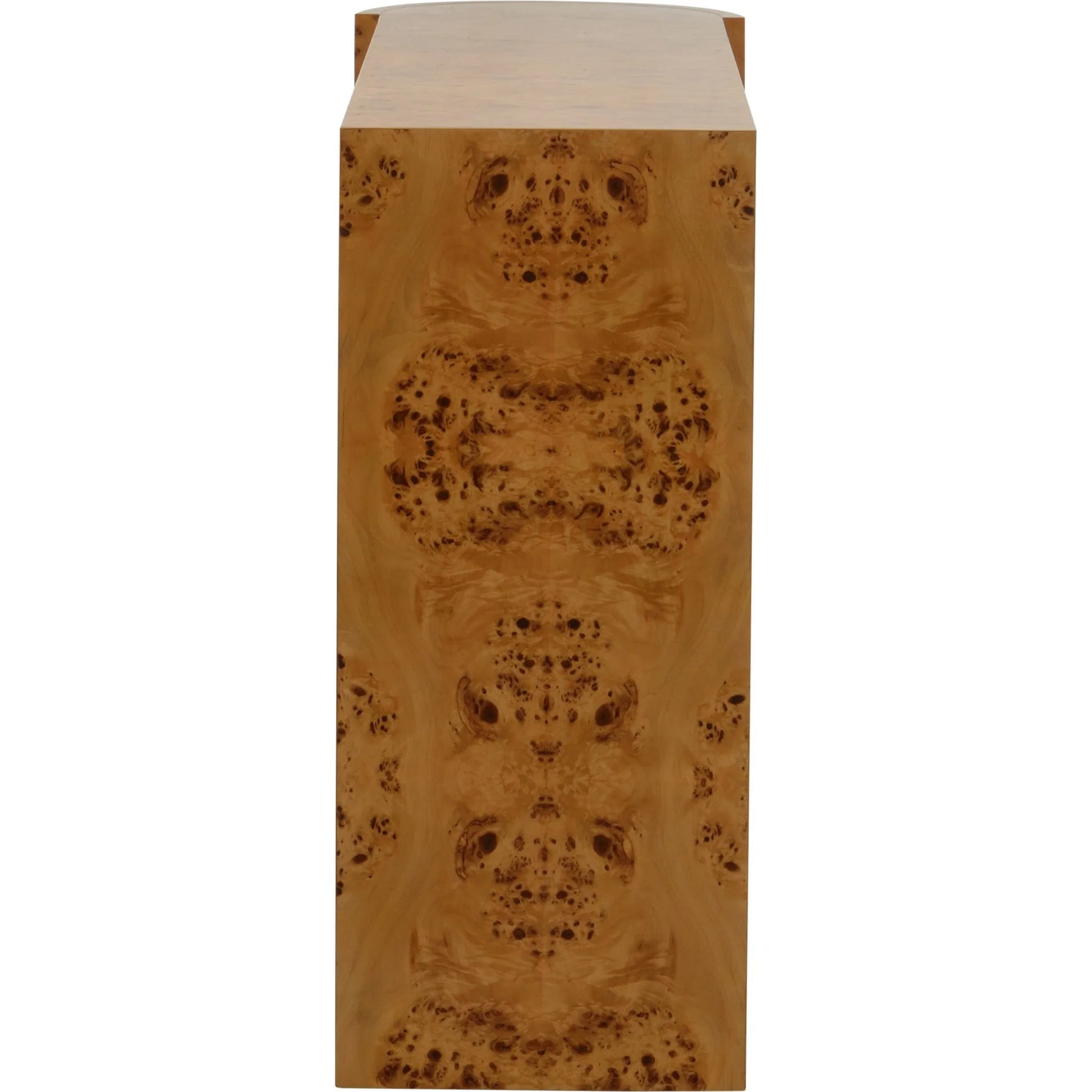 Carnegie Console by Chelsea House in burl. Made from unique in a modern style.