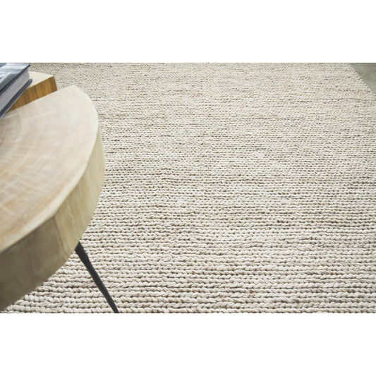 Lauryn Rug - Beige by Exquisite Rugs in beige. Made from polyester, cotton in a unique style.