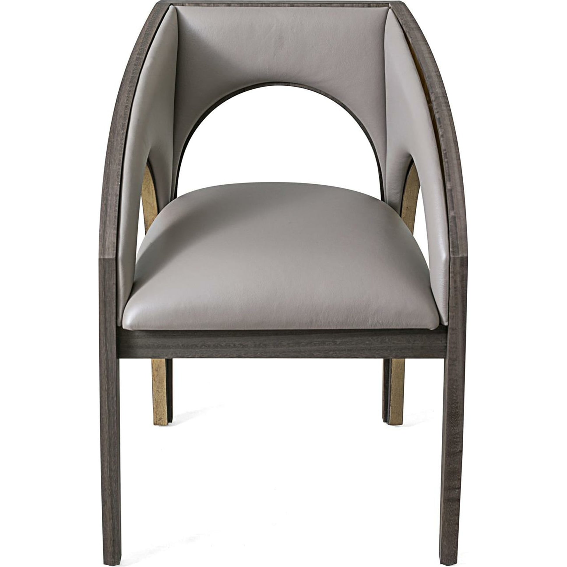 Arches Occassional Chair by Global Views in muslin. Made from wood, muslin fabric in a modern style.
