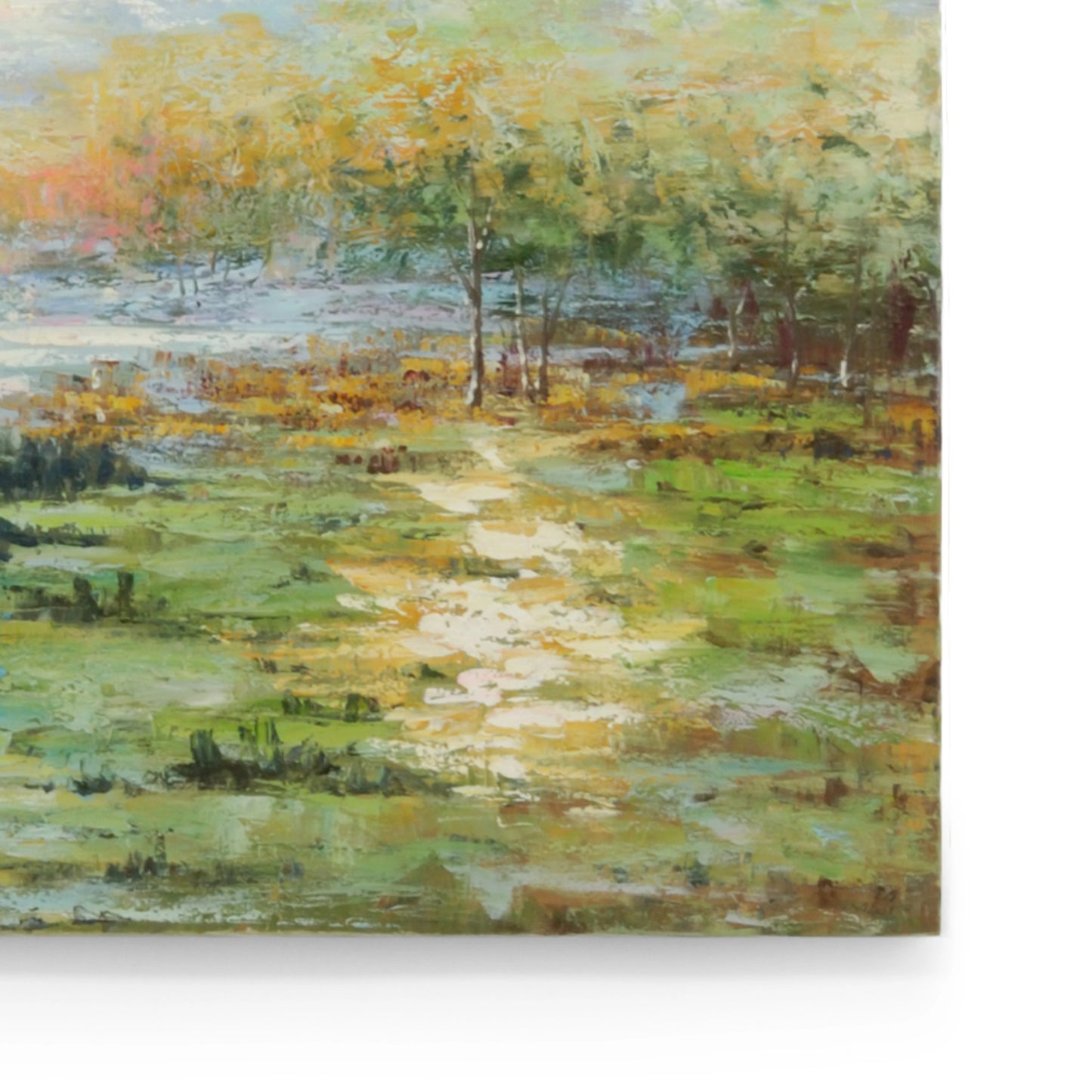 002 SR-384224 | Closeup | Walk in the Park by Chelsea House in artists work. Made from oil painting in a transitional style.
