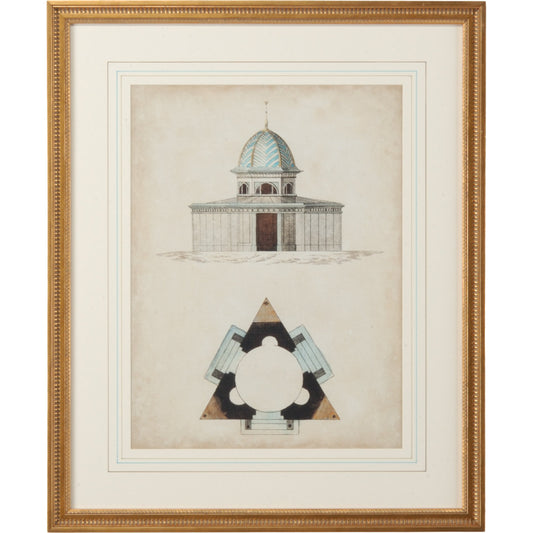 Garden Follies I by Chelsea House in giclee print. Made from unique in a traditional style.