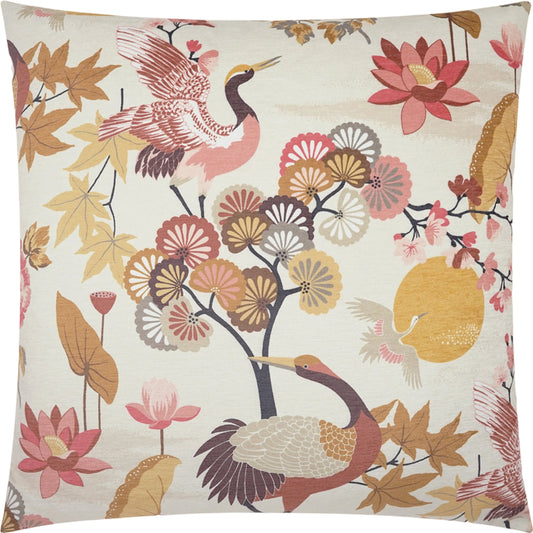 Destiny Pillow by DV Kap Home in blush. Made from 100% polyester in a modern style.