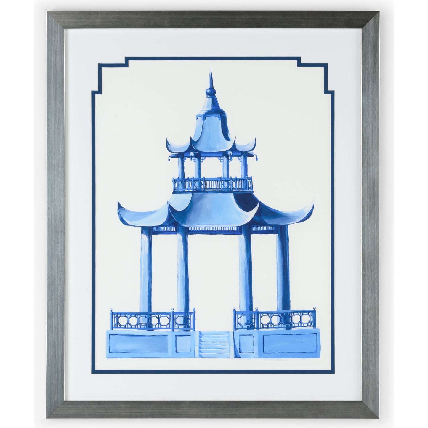 001 SR-836880 | Primary Silo | Chinese Pagoda II by Chelsea House. Made from giclee in a eclectic & global style.