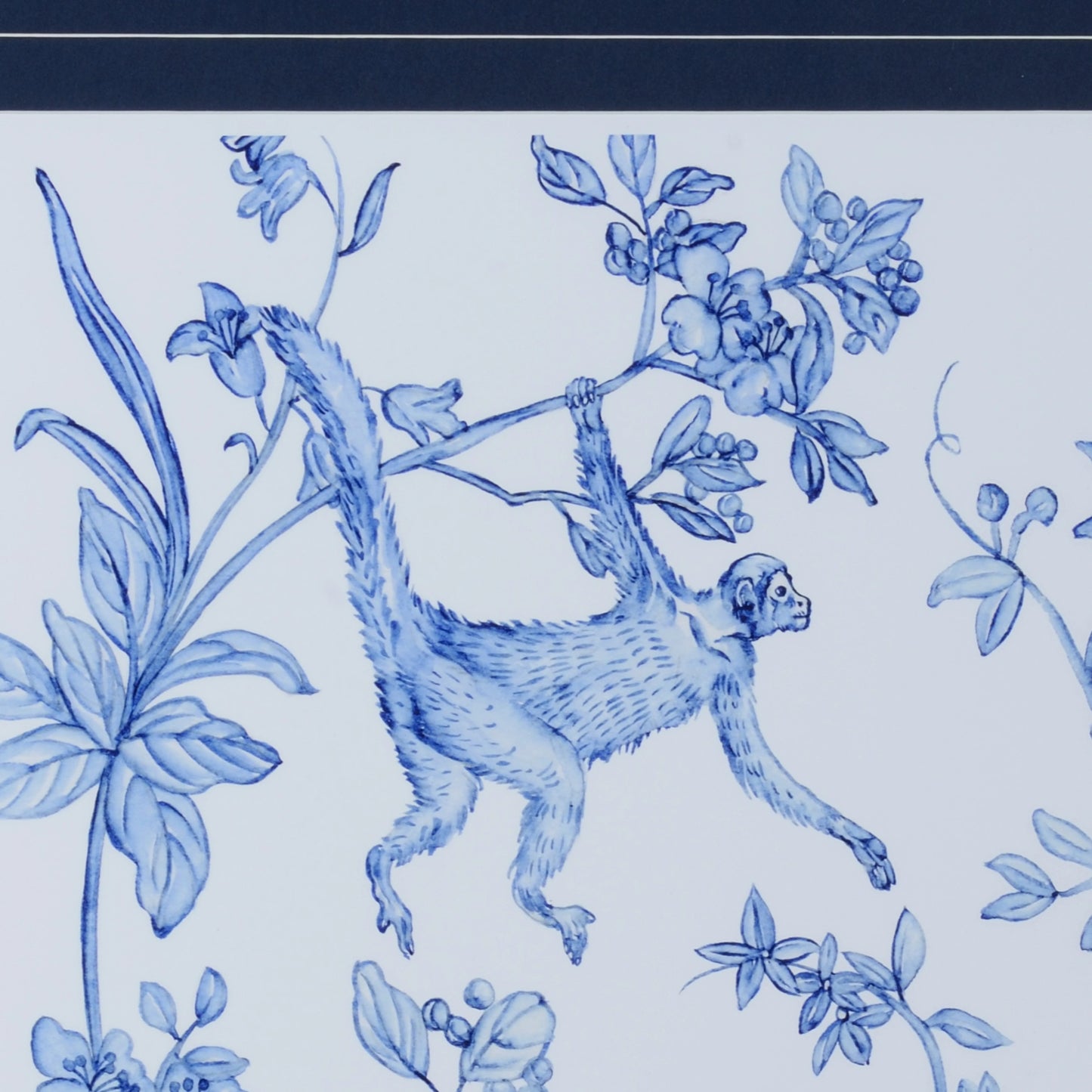 002 SI-2106028 | Closeup | Monkey Land II by Chelsea House. Made from giclee in a modern style.