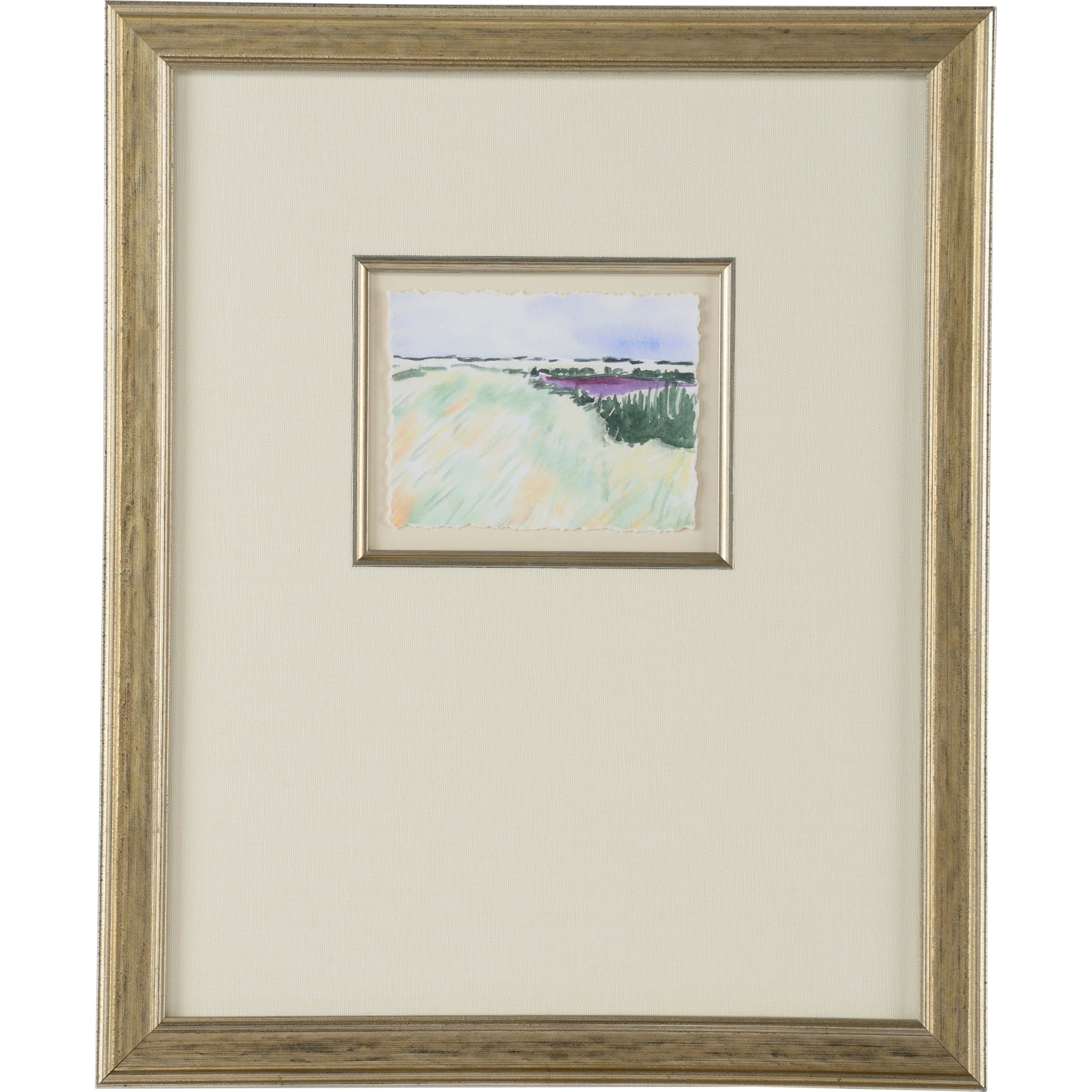 Views of South France III by Chelsea House in silver. Made from unique in a modern style.