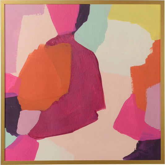 Pink Slip I by Chelsea House in pink and canvas. Made from unique in a unique style.