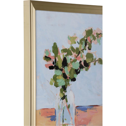 Baby Blue Eucalyptus II by Chelsea House in green and canvas. Made from unique in a eclectic & global style.