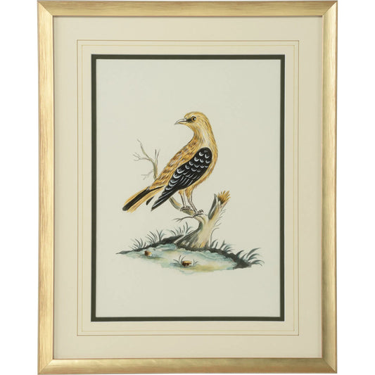 Cain Birds A by Chelsea House in white, cream and champagne. Made from unique in a unique style.