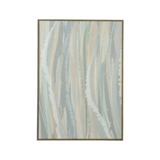 In the Reeds Canvas by Chelsea House in blue, gray. Made from unique in a unique style.