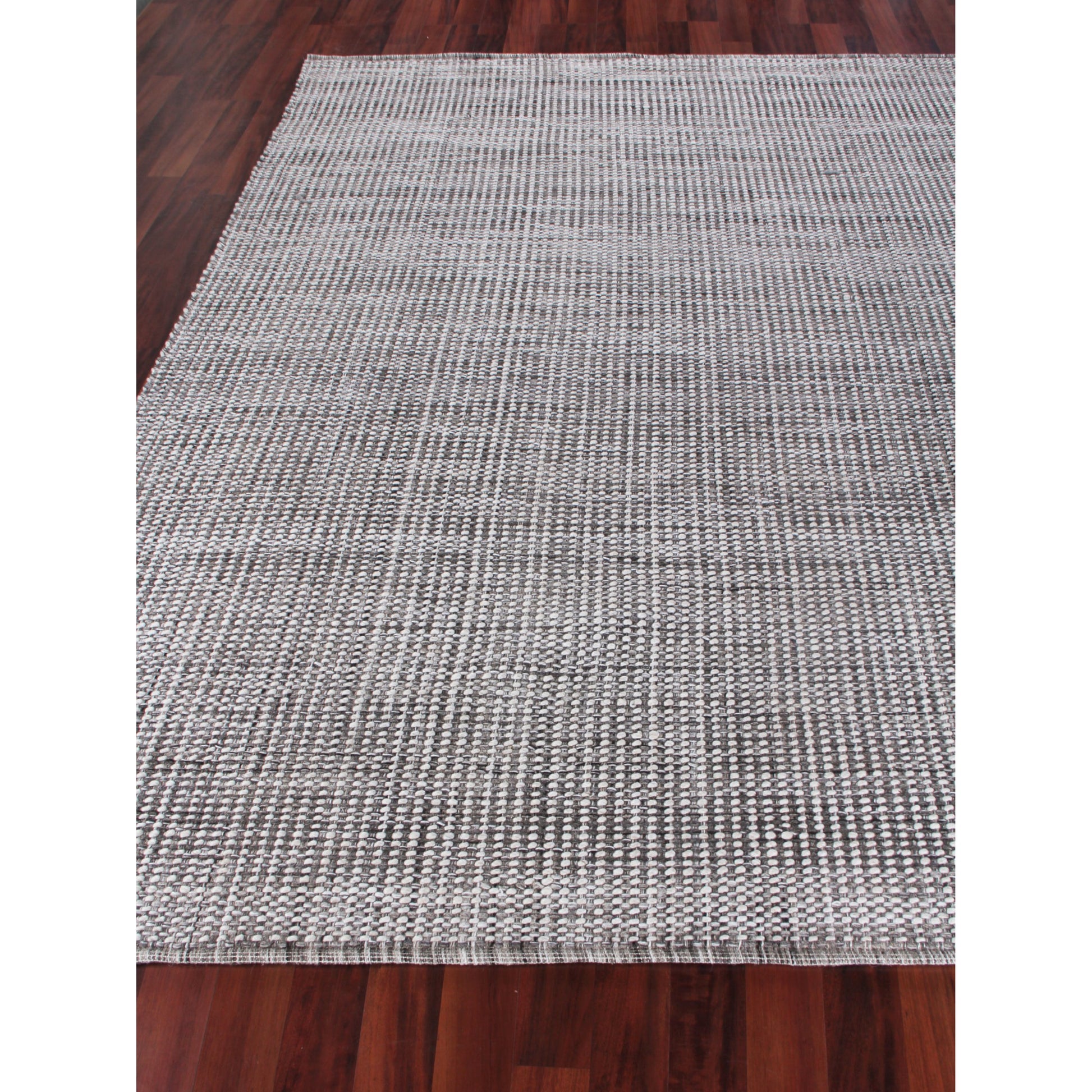 Ferrus Rug - Gray, Brown, Ivory by Exquisite Rugs in gray, brown, ivory. Made from polyester, wool, cotton in a unique style.