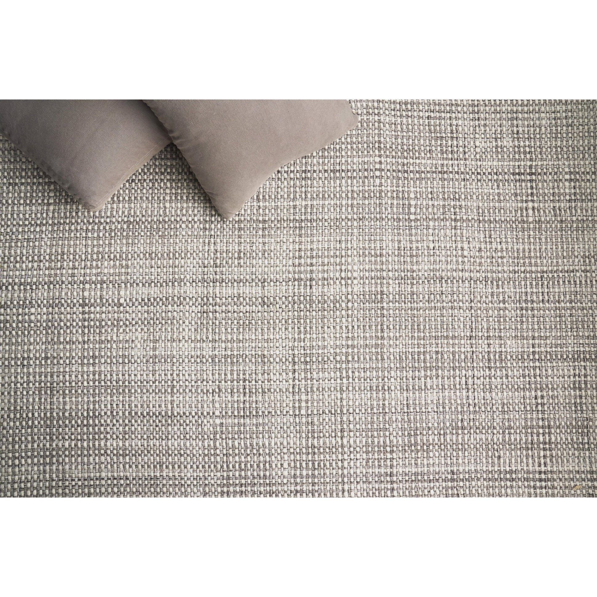 Ferrus Rug - Gray, Brown, Ivory by Exquisite Rugs in gray, brown, ivory. Made from polyester, wool, cotton in a unique style.