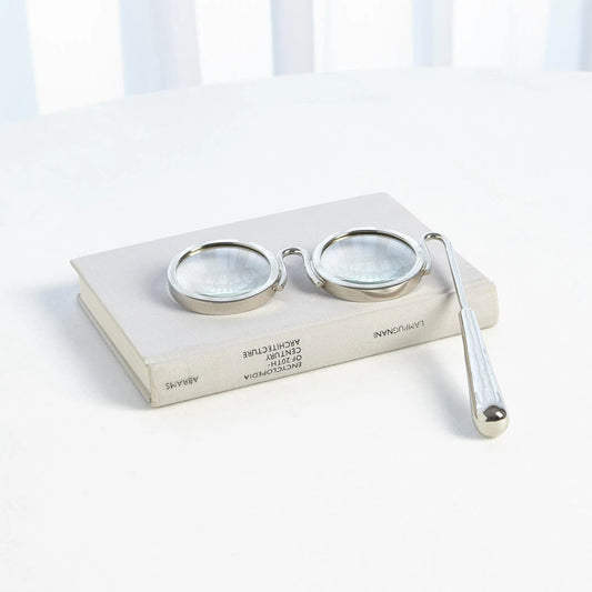 Lorgnette Magnifying Glass by Global Views. Made from unique in a transitional style.