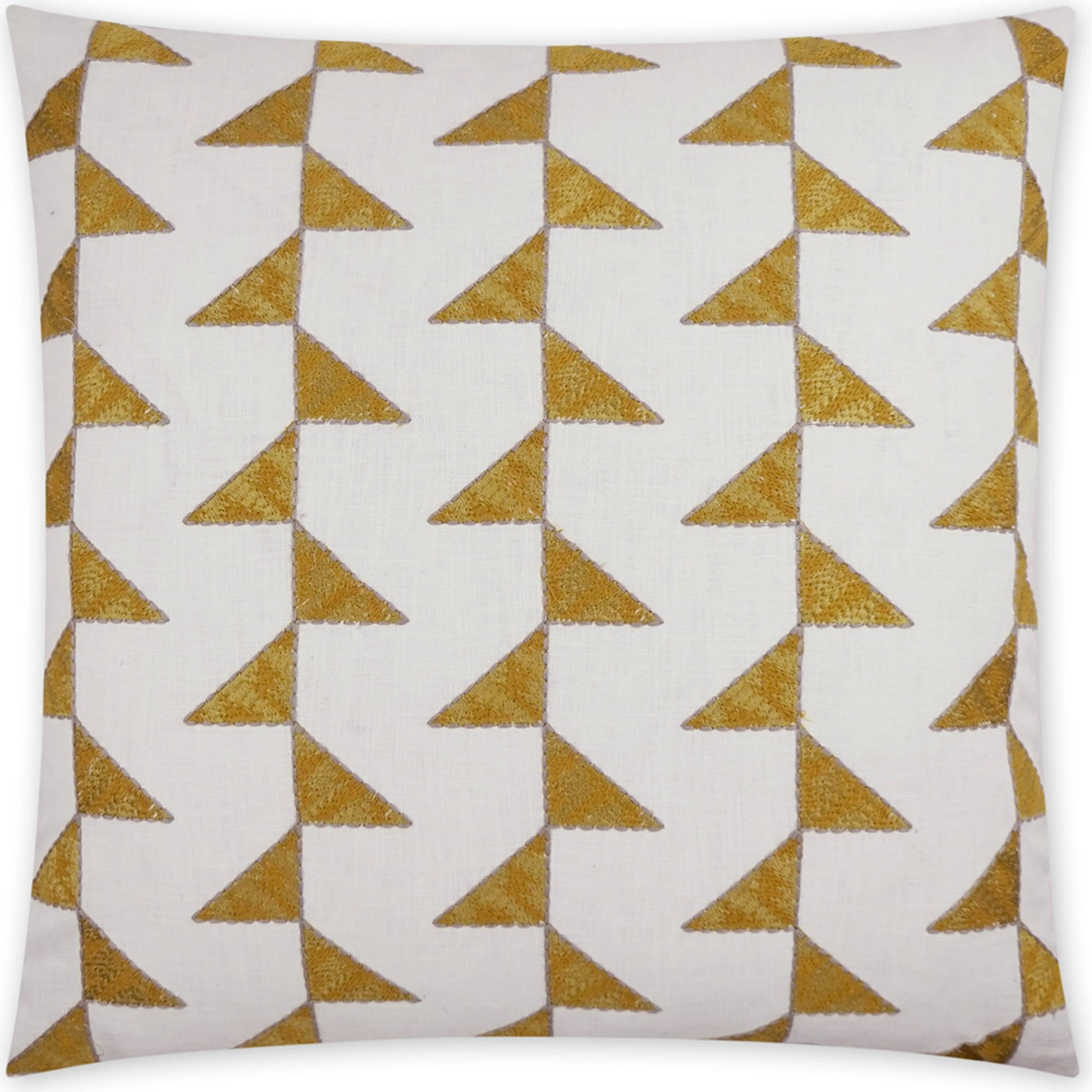 Alignment Pillow by DV Kap Home. Made from 100% cotton in a modern style.