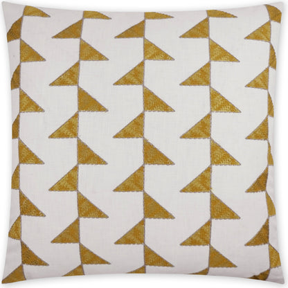 Alignment Pillow by DV Kap Home. Made from 100% cotton in a modern style.