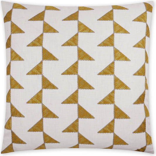 Alignment Pillow by DV Kap Home. Made from 100% cotton in a modern style.