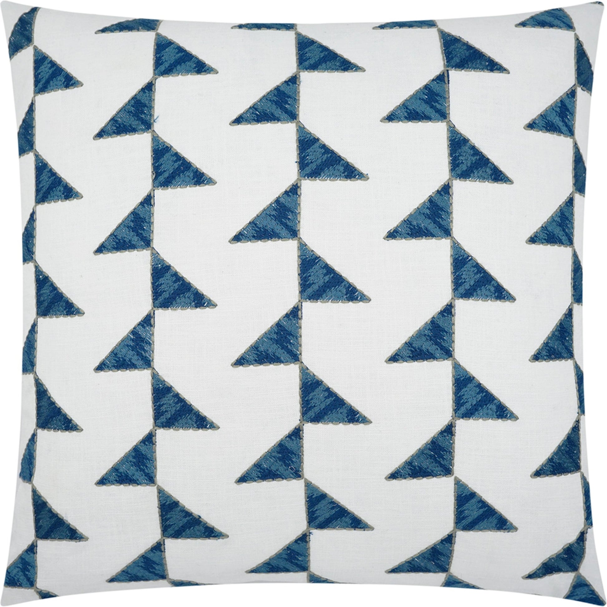 Alignment Pillow by DV Kap Home. Made from 100% cotton in a modern style.