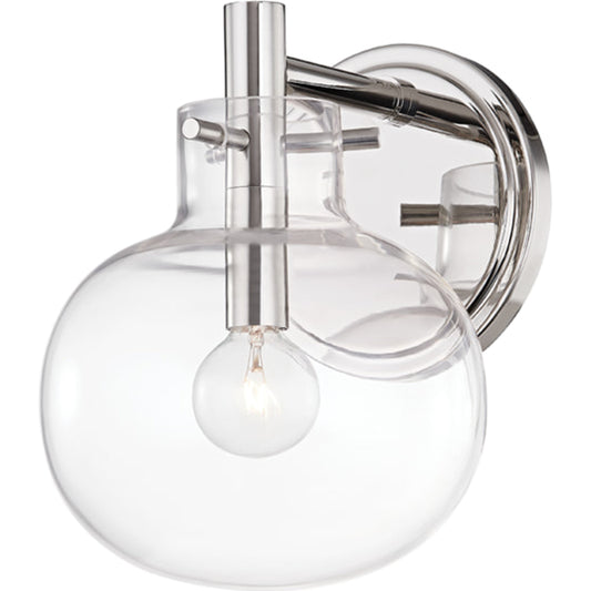 Hempstead Wall Sconce by Hudson Valley. Made from steel in a transitional style.