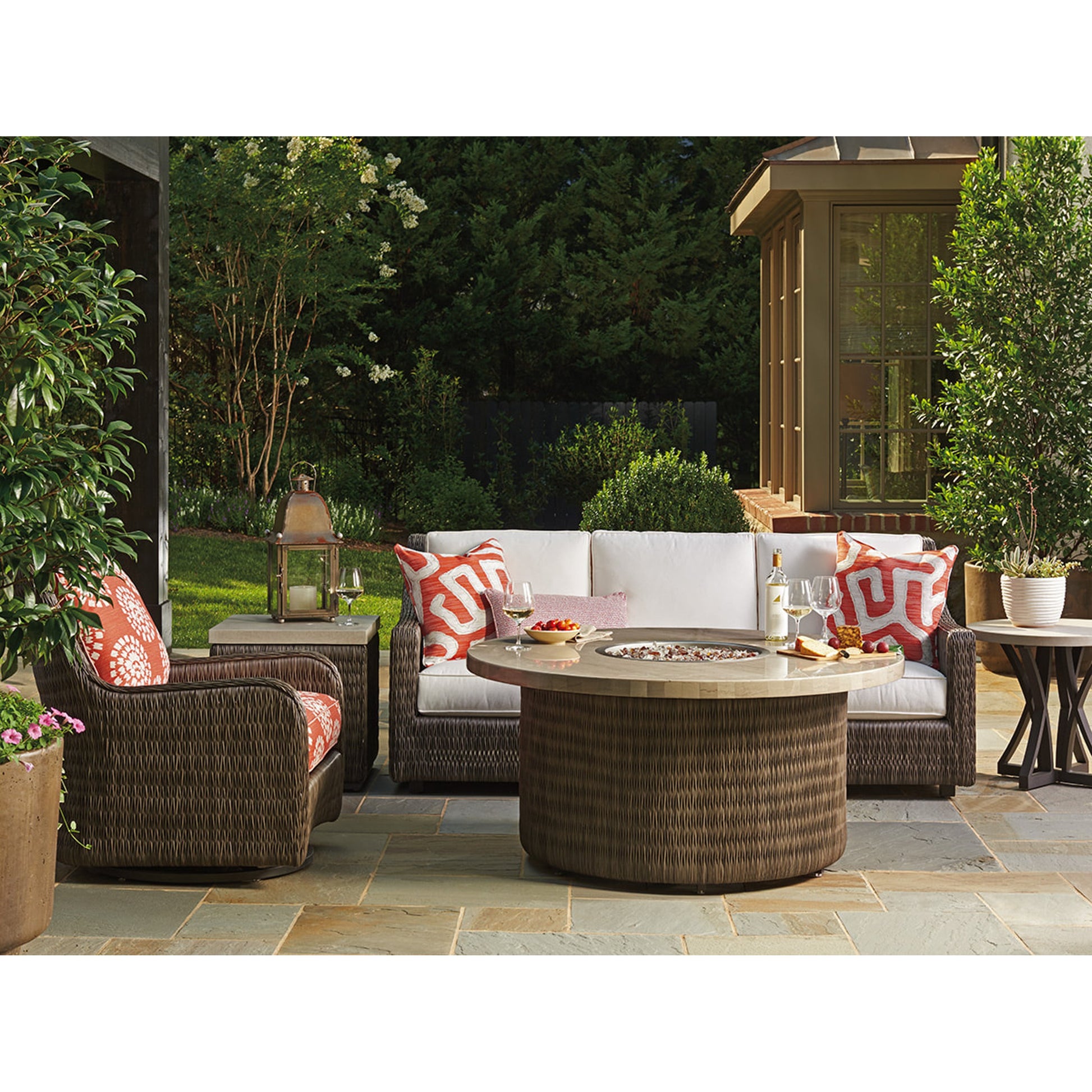 Cypress Point Ocean Terrace Side Table by Tommy Bahama Outdoor. Made from unique in a modern style.