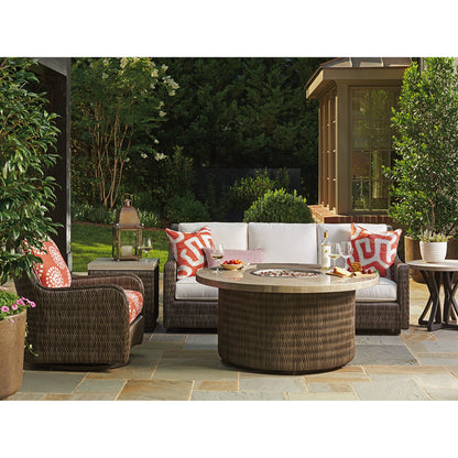 Cypress Point Ocean Terrace Side Table by Tommy Bahama Outdoor. Made from unique in a modern style.
