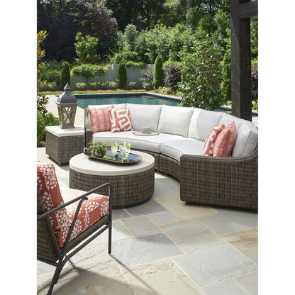 Cypress Point Ocean Terrace Accent Table by Tommy Bahama Outdoor. Made from unique in a coastal style.