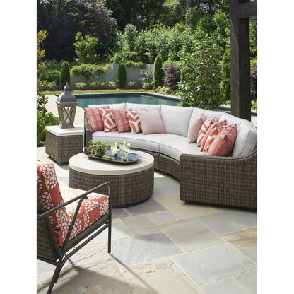 Cypress Point Ocean Terrace Accent Table by Tommy Bahama Outdoor. Made from unique in a coastal style.