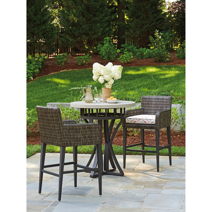 Cypress Point Ocean Terrace Bar Stool by Tommy Bahama Outdoor. Made from unique in a coastal style.