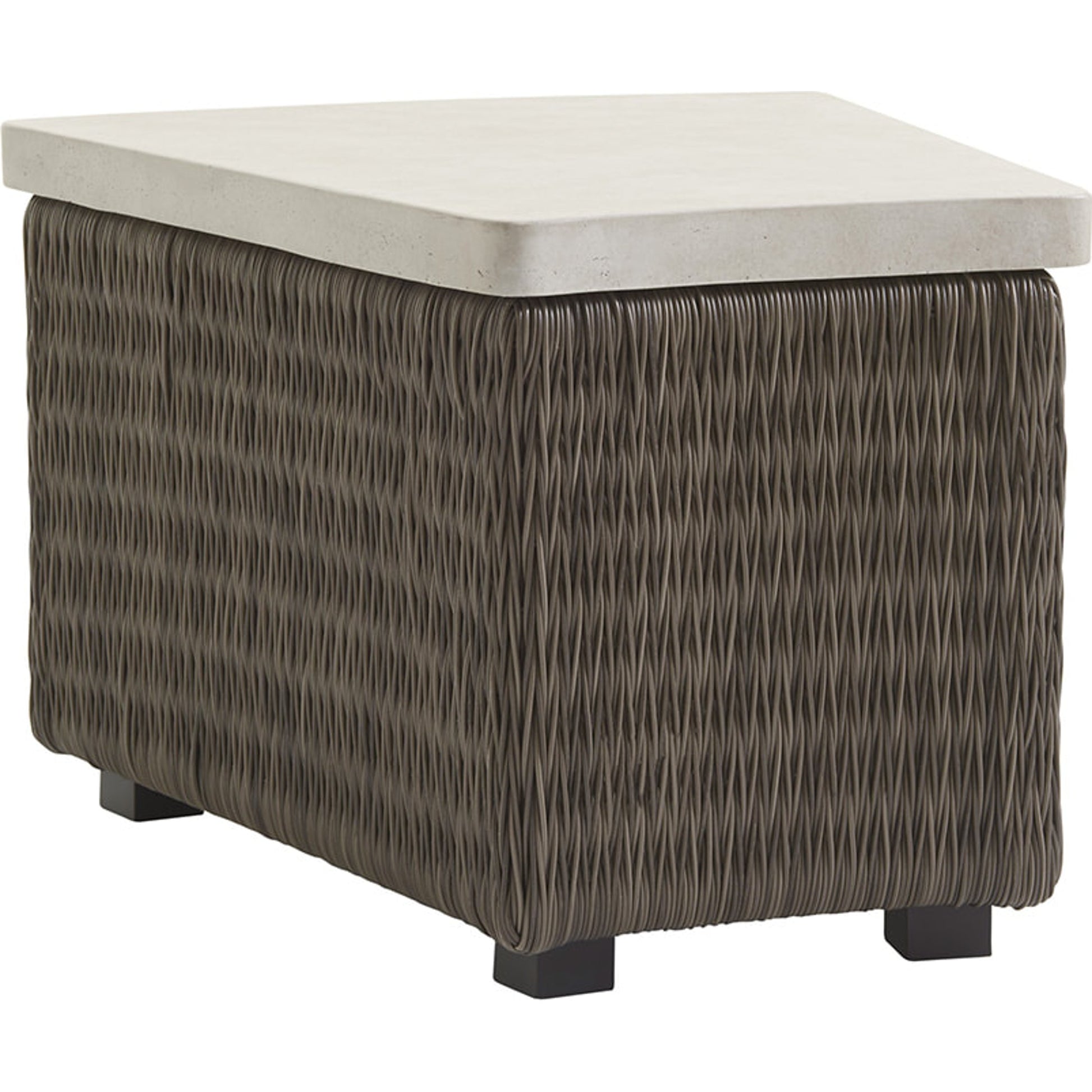 Cypress Point Ocean Terrace Accent Table by Tommy Bahama Outdoor. Made from unique in a coastal style.