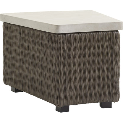 Cypress Point Ocean Terrace Accent Table by Tommy Bahama Outdoor. Made from unique in a coastal style.