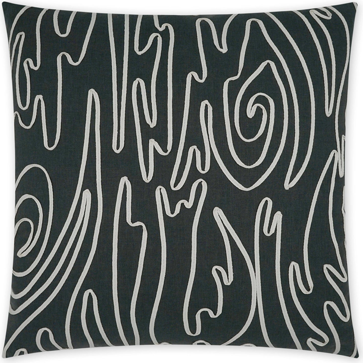001 SI-2028731 | Primary Silo | Swindler Throw Pillow by DV Kap Home. Made from 52% recycled polyester, 48% cotton in a modern style.