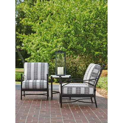 Pavlova Lounge Chair by Tommy Bahama Outdoor. Made from aluminum, fabric in a transitional style.