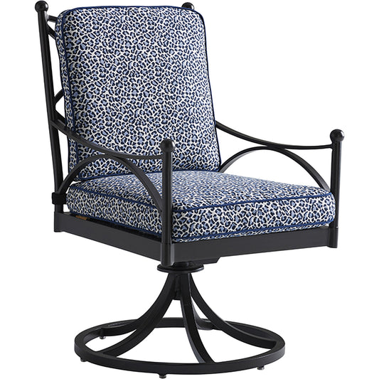 Pavlova Swivel Rocker Dining Chair by Tommy Bahama Outdoor. Made from unique in a coastal style.
