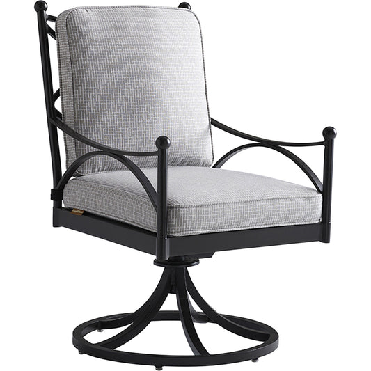 Pavlova Swivel Rocker Dining Chair by Tommy Bahama Outdoor. Made from unique in a coastal style.