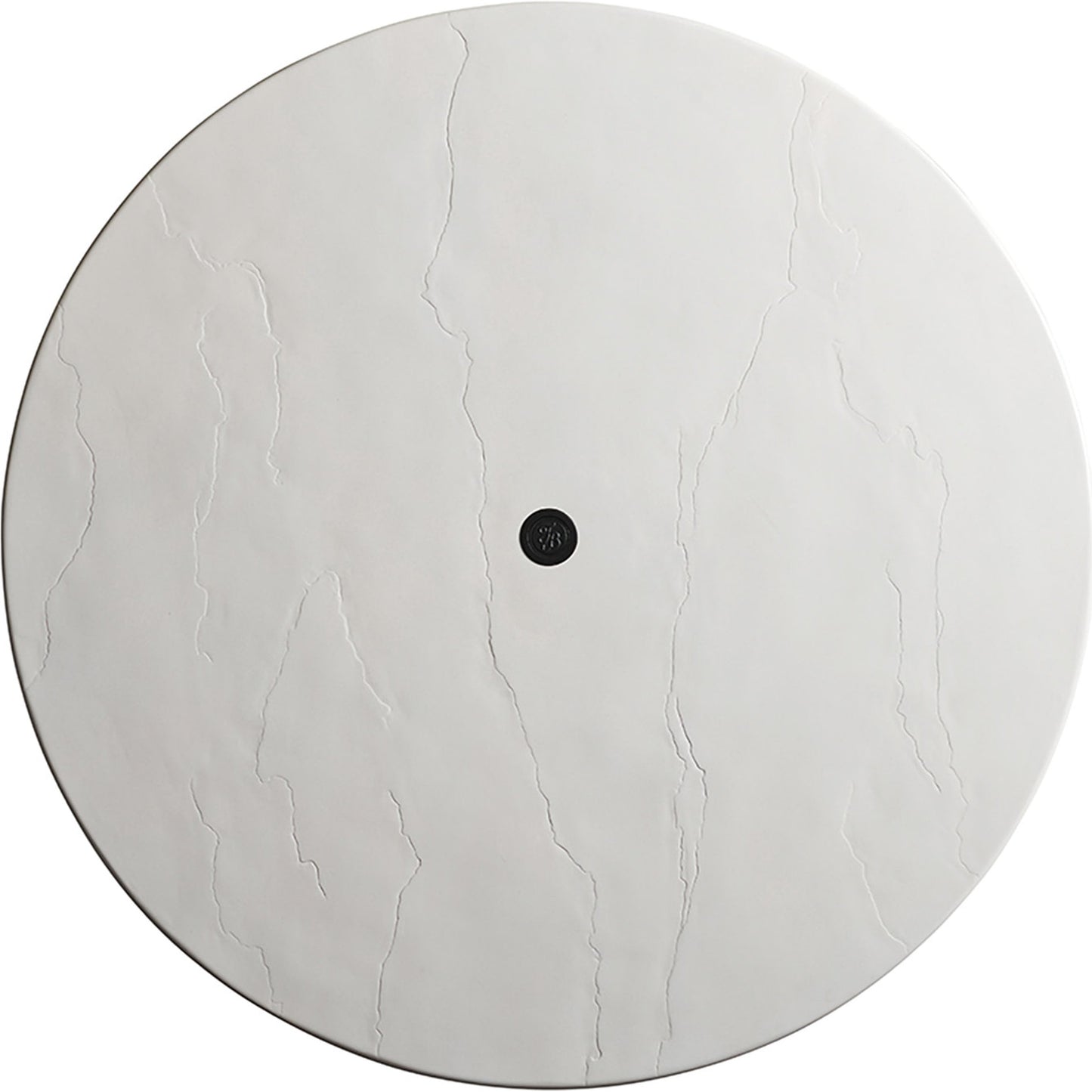 002 SR-836755 | Additional Silo | Pavlova Round Dining Table by Tommy Bahama Outdoor in textured graphic white. Made from unique in a transitional style.